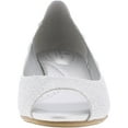 thumbnail image 3 of Bandolino Womens Candra 2 Slip On Peep Toe Wedge Sandals, 3 of 3