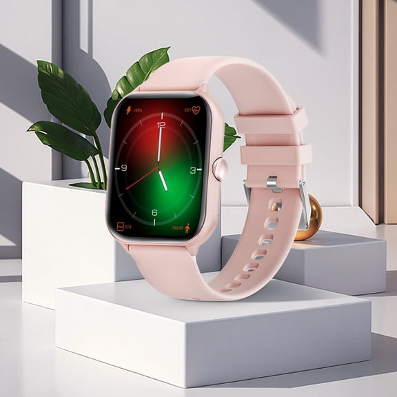1.95" HD Bluetooth Smart Watch with IP67 Waterproof, 7-10 Day Battery Life - Fitness Tracker, Call & Message Notifications for Android/iOS
