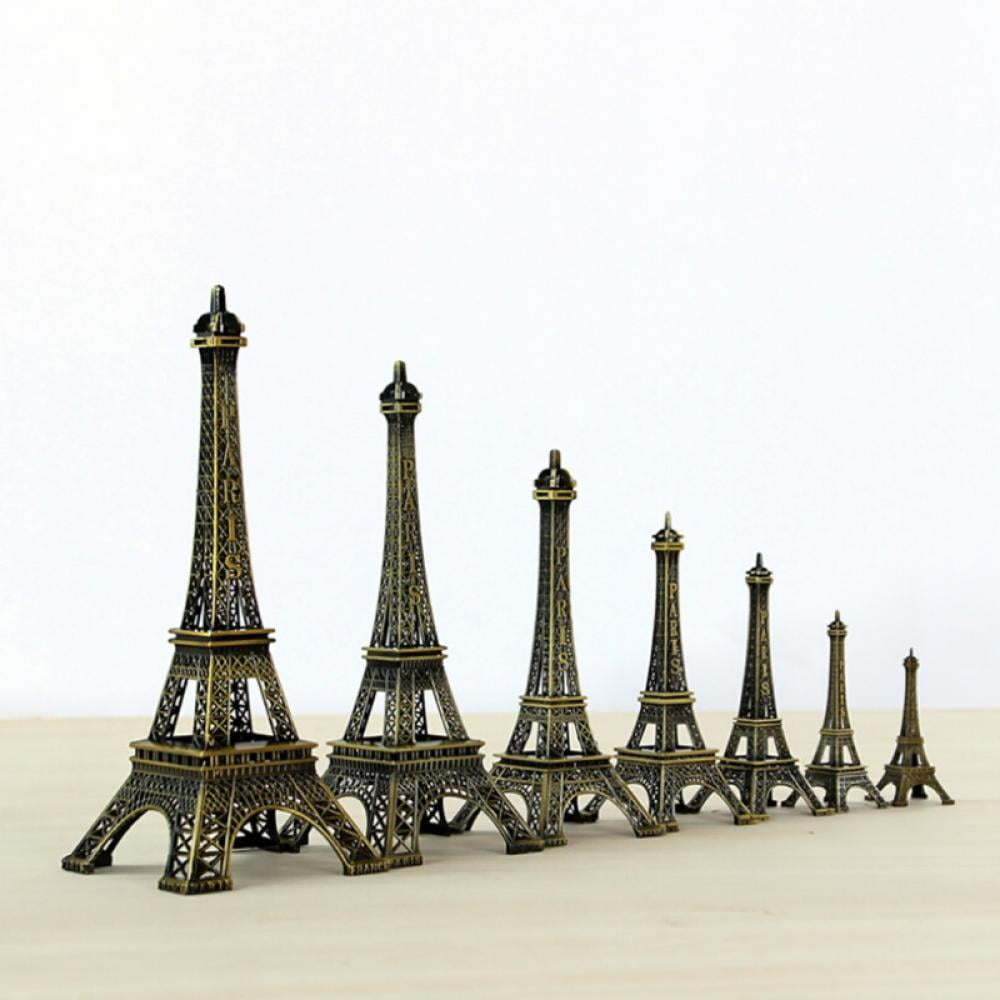 Eiffel Tower Monument Bronze Color 12 cm Metal Paris France Europe Free Postage 