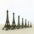 thumbnail image 6 of Creative Gifts 18cm Metal Art Crafts Paris Eiffel Tower Model Figurine Zinc Alloy Statue Travel Souvenirs Home Decorations, 6 of 7