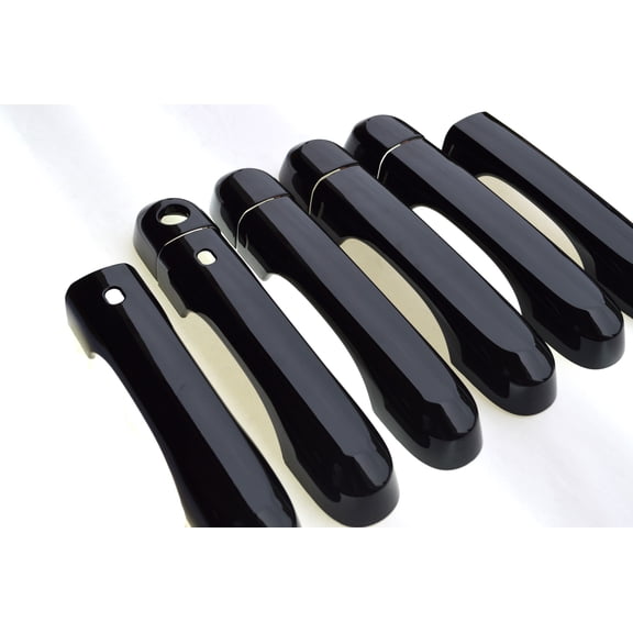 Gloss Black ABS Door Handle Covers 10Pc Fits Jeep Renegade 2015-2021 DH6272BLK