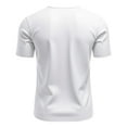 thumbnail image 4 of Maean Mens Summer Shirts V Neck Short Sleeve Soft Comfy Tee Loose Causal Athletic Gym Tshirts Tops, 4 of 6