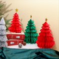 thumbnail image 3 of 12 Piezas de Adornos Colgantes de Papel en Forma de Panal para Árbol de Navidad, Adornos Colgantes para Mesa, Decoración Navideña para Festivales y Árboles de Navidad A, 3 of 10