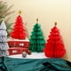 thumbnail image 2 of 12 Piezas de Adornos Colgantes de Papel en Forma de Panal para Árbol de Navidad, Adornos Colgantes para Mesa, Decoración Navideña para Festivales y Árboles de Navidad A, 2 of 4