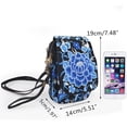 thumbnail image 7 of Syenll Vintage Shoulder Bag, Women Floral Embroidered Purse, Boho Ethnic Crossbody Bags for Women, Small Coins Purse, Blue, 7 of 7