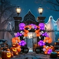 thumbnail image 4 of Halloween Balloon Arch Balloons Party Pumpkin Bat Themed Celebration, 4 of 6