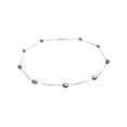 thumbnail image 1 of Collar de perlas de plata Sonducket Azul Negro 40cm, 1 of 6