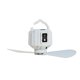 thumbnail image 1 of Advancent Ventilador para tienda de campaña con luz LED 5200/10400 mAh, enfriador de aire con pilas, colgante, sensor de seguridad, luz nocturna, Control Electrodomésticos Blanco/10400 mah Advancent HA065474-01, 1 of 6
