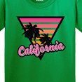 thumbnail image 4 of Inktastic California with Triangle and Palm Trees Youth T-Shirt, 4 of 5
