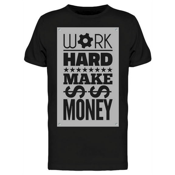 Make Money T-Shirt Men -Image by Shutterstock, Male XX-Large