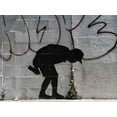 thumbnail image 1 of BANKSY â€“ BETTER OUT THAN IN - CANVAS or PRINT WALL ART, 1 of 1