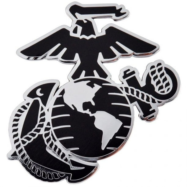 Us Marine Corps Eagle Globe And Anchor Ega Officially Licensed Car