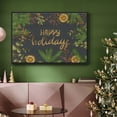 thumbnail image 6 of Holiday Sentiment II - Framed Gallery Wrapped Holiday Canvas - 27 x 41 - Black Frame, 6 of 8