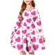 thumbnail image 4 of TaTaai Valentine Heart Print Long Sleeve A-Line Skater Dress, Valentine's Day Gift, Casual Party Twirly Dress Gift, 4 of 5