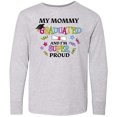 thumbnail image 3 of Inktastic My Mommy Graduated and I'm Super Proud Long Sleeve Youth T-Shirt, 3 of 5