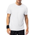 thumbnail image 1 of Hombres Mujeres Camiseta de manga corta O Cuello Camisas de algodón sólido, 1 of 7