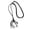 Silver, variant on Versatile Long Leopard Pendant Necklace for Layering with Tops Blouses Outfits