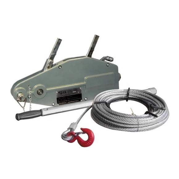 800kg 1600kg Hand Winch Ratchet Cable Puller With With Traversing Wire Rope ,Excellent Towing Capacity