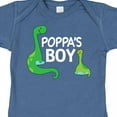 thumbnail image 4 of Inktastic Poppa's Boy Grandson Dinosaur Boys Baby Bodysuit, 4 of 5