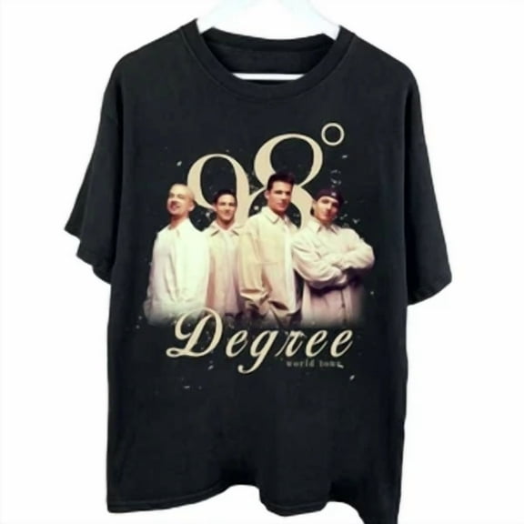 RARE 98 Degrees Tour Fan Shirt Tee Adult Short Sleeve EA0465