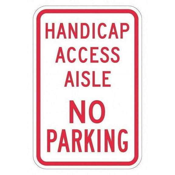 Lyle ADA Handicapped Parking Sign,18" x 12" T1-2102-EG_12x18