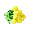 thumbnail image 1 of 10 piezas de flores artificiales de tulipán para casa, oficina, fiesta, rama de flores falsas realistas, decoración de centro de mesa, regalo del Día de la Madre y Pascua., 1 of 8