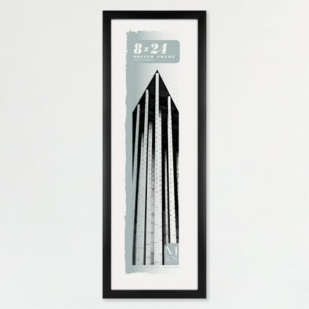 MCS Foundation 16x24 Poster Frame Traditional Brass, Vertical & Horizontal Wall Hanging Large Picture Frame for Photos, Posters & Art Prints (1-Pack)