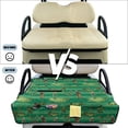 thumbnail image 6 of Yuyamidu Cowboy Golf Cart Seat Covers Golf Sports Club Car Golf Cart Seat Towel Blanket with 4 Front Pockets Portable Green Golf Cart Seats Cushion Covers, 6 of 8