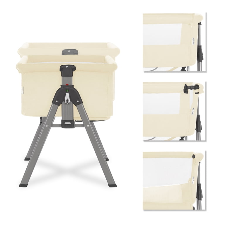 Bedside Bassinet with Adjustable Heights and Carry Bag photo 5