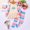 k-396Pink881, variant on SONGGE Girls Outfit Sets 2 Piece Hooded Tops With Rainbow Pants Color Block Casual Playwear Toddler Kids 4 7 Back To School Breathable Clothes Sets
