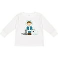 thumbnail image 3 of Inktastic Eskimo Boy Cute Alaska Boys Long Sleeve Toddler T-Shirt, 3 of 5