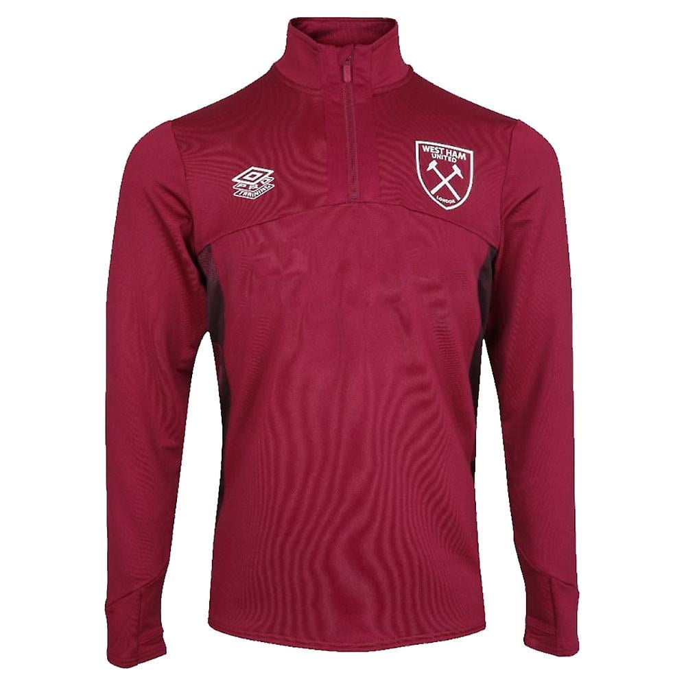 2022-2023 West Ham Quarter Zip Top (Red Plum) - Kids | Walmart Canada
