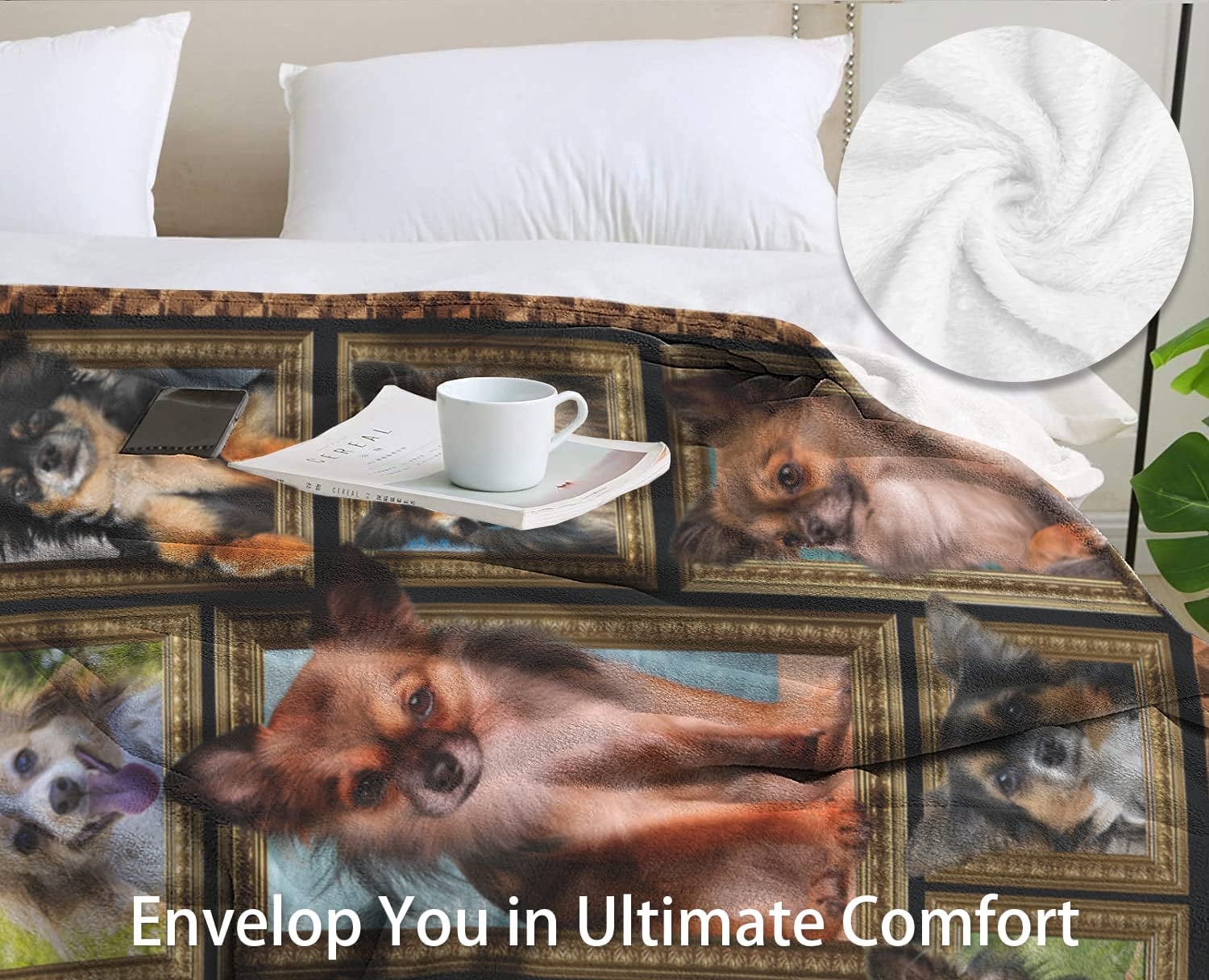 Beagle Blanket for Women Men Kids, Beagle Gifts for Beagle Dog Lover, Soft Cozy Bed Blanket Lightweight Blankets and Throws for Sofa