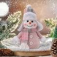 thumbnail image 3 of BKER Christmas Decoration Doll Snowman Decorative Figure For Home Window Display, 3 of 4