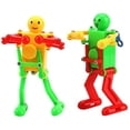 thumbnail image 4 of 5 Pcs Jouet Robot Dansant à Remonter Amusant pour Enfants, Ensemble de Jeu de Rôle pour Enfants, Activité de Fête à Thème Robots, 4 of 5