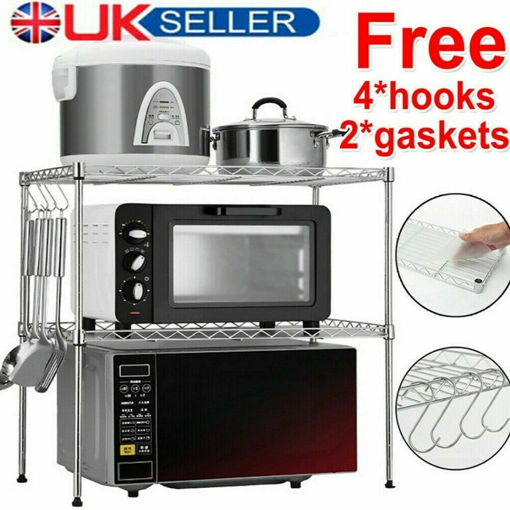 Buy Microwave Shelf Countertop, Expandable and Height Adjustable