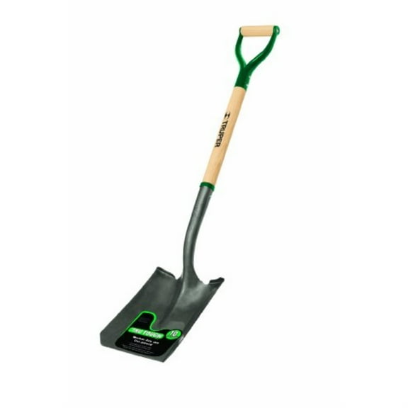 7006136 SQR PNT SHVL D-HNDL 41"" Truper Tru-Tough 41 in. Steel Square Transfer Shovel Wood Handle (Pack of 6)