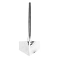 thumbnail image 4 of 1 Pce Raclette d'Angle Interne Externe Poignée en Métal Remplissage de Plâtre Raclette d'Angle pour Murs Secs Pelle Anti-Poussière Grand Coin Interne, 4 of 9