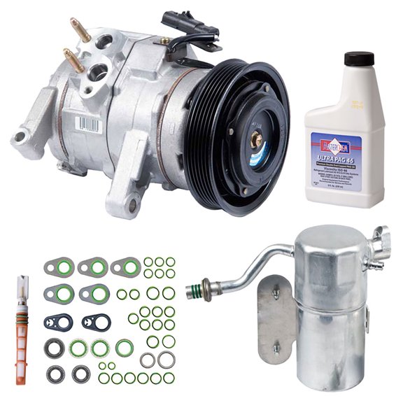 For Dodge Dakota 2004 2005 2006 2007 OEM AC Compressor w/ A/C Repair Kit - BuyAutoParts