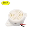 thumbnail image 1 of 2Pcs Zumbador Electrónico Activo DC3-24V Piezo Alarma Sonora Intermitente 100dB, 1 of 5