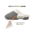 thumbnail image 5 of ULTRAIDEAS Women's Coral Fleece Slippers with Memory Foam Slip-on House Shoes, 5 of 5