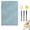 H, variant on Whiteboard Notebook with 3 Markers, Eraser & Cloth, Reusable Dry Erase Notebook
