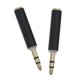thumbnail image 5 of ELAYARD 2Ud Adaptador De Conector Audios Negro De Cobre Para Equipos Electrónicos Con Fácil Uso, 5 of 8