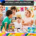 thumbnail image 3 of EeaseCA Small Rhinestone Crown Cake Ornament Alloy Tiara Cake Decoration for Birthday Party (Golden), 3 of 8
