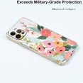 thumbnail image 5 of Beautiful Red Flowers Case for iPhone 11 Pro Max,Aesthetic Colourful Floral Pattern Soft TPU Full Cover Case, 5 of 5