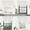 thumbnail image 6 of DriftAway Indoor and Outdoor Polyester Blackout Rod Pocket Valances Gray,White,Multi-color 0.1 in x 18 in Set of 2, 6 of 7