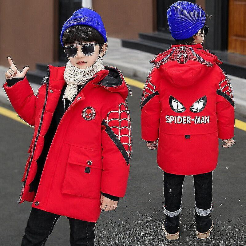 Spiderman boys coat discount