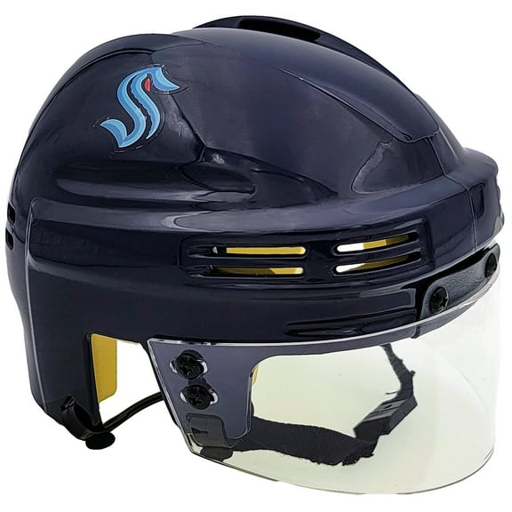 Seattle Kraken Unsigned Blue NHL Mini Helmet 201537
