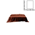 thumbnail image 3 of Sábanas De Tela Sábana de satén marrón café de 170x230 cm, lavable, de poliéster, con suavidad similar a la seda para hacer la cama sin esfuerzo (1 pieza). Rkxzt, 3 of 7