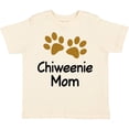 thumbnail image 3 of Inktastic Chiweenie Mom Paw Print Girls Toddler T-Shirt, 3 of 5